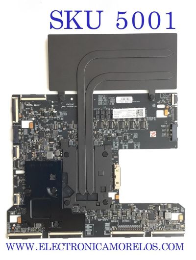 MAIN PARA TV SAMSUNG QLED 8K RESOLUCION (7680 x 4320) CON HDR / NUMERO DE PARTE BN94-17209A / BN41-02854C / BN9417209A / 17209A / BN97-18638J / 011010730622 / PANEL CY-TA075JLAV1H / MODELO QN75QN900AFXZA AA01